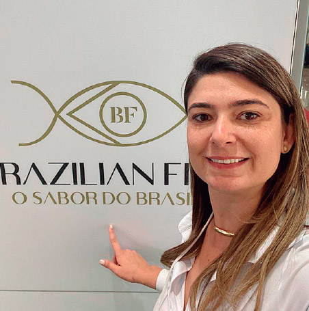 Natasha Castellan, diretora Administrativa da Brazilian Fish