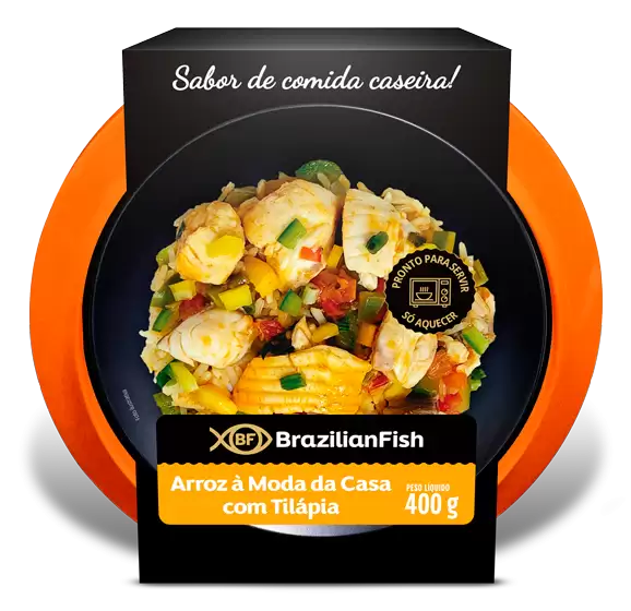 Arroz à Moda da Casa com Tilápia