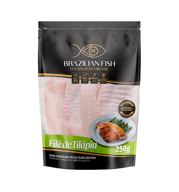 Filé de Tilápia 250g Brazilian Fish