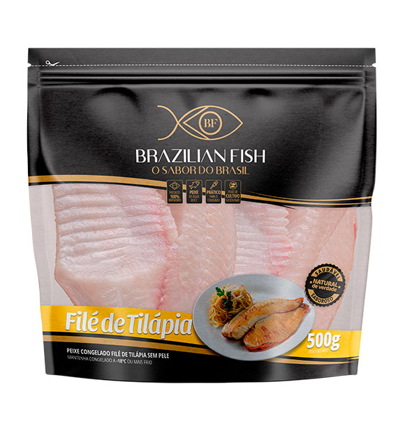 Filé de Tilápia Congelado - 500g