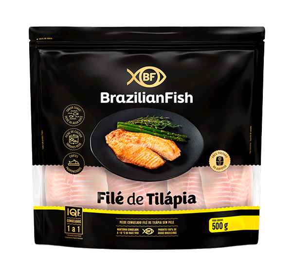 Filé de Tilápia Congelado - 500g