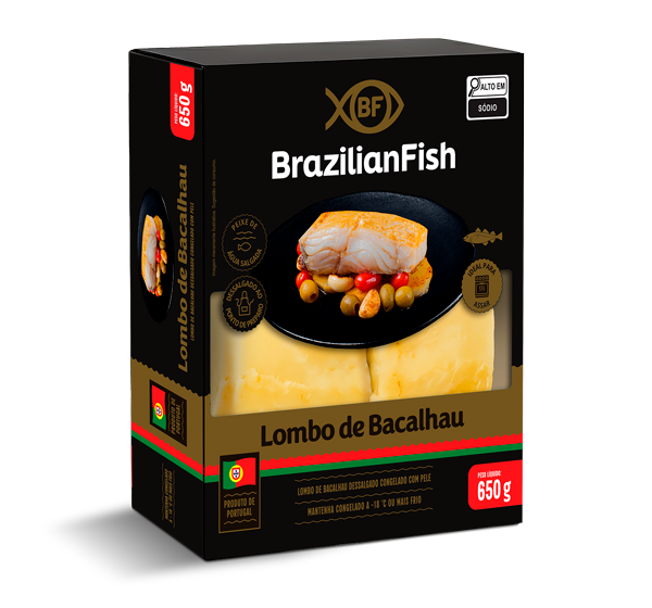 Lombo de Bacalhau – 650g 