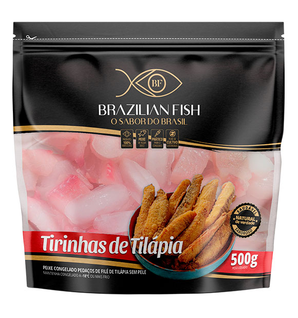 Tirinhas de Tilápia - 500g