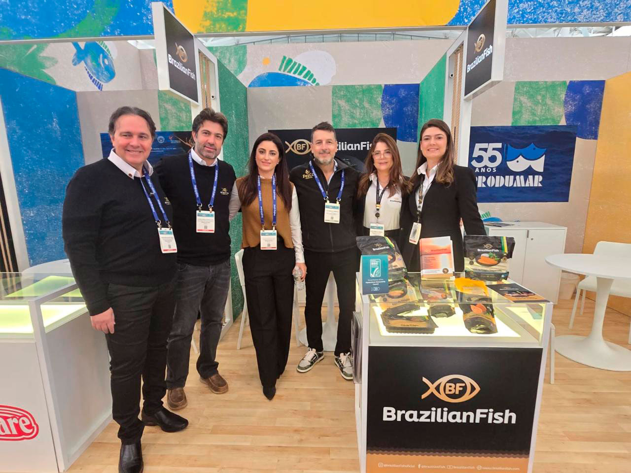 Brazilian Fish representa Santa Fé do Sul e fortalece presença internacional na Seafood Expo North America 2026